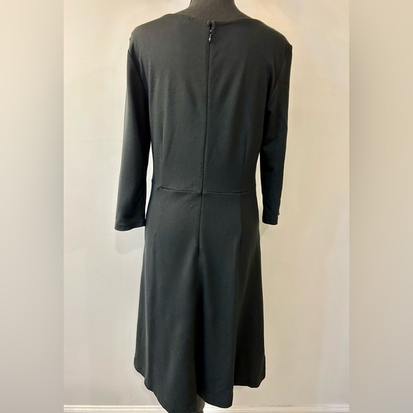 Ann Taylor Twist Front Midi Dress Size 8 - Picture 5 of 11